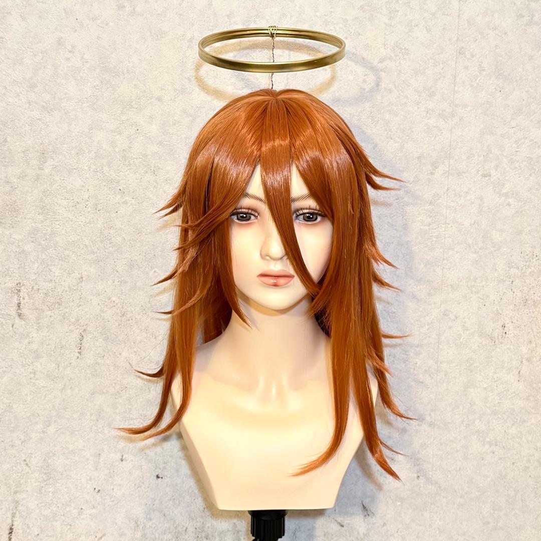 天使の悪魔 チェンソーマン ウィッグ コスプレ 天使の輪 - メルカリ