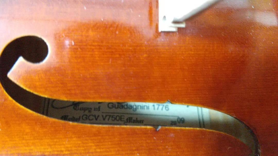 GCV バイオリン 4/4 V750E Gadagnini 1776 モデル - メルカリ