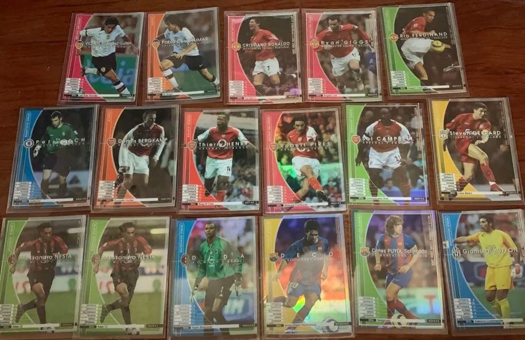 WCCF FOOTISTA 04-05WSA 17枚セット