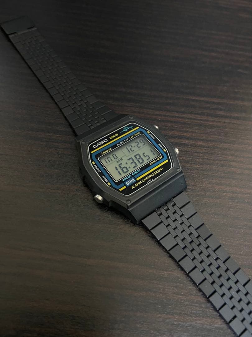 カジキ CASIO W-24 日本製 JAPAN vintage 🔴 SOLD OUT 🔴 VINTAGE CASIO W-24•A MARLIN KBS.Kyoto Edition Very