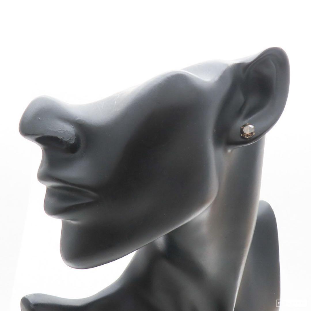 村*明様 【K18YG】天然ブラウンダイヤモンド 1.0ct 大粒　片耳ピアス