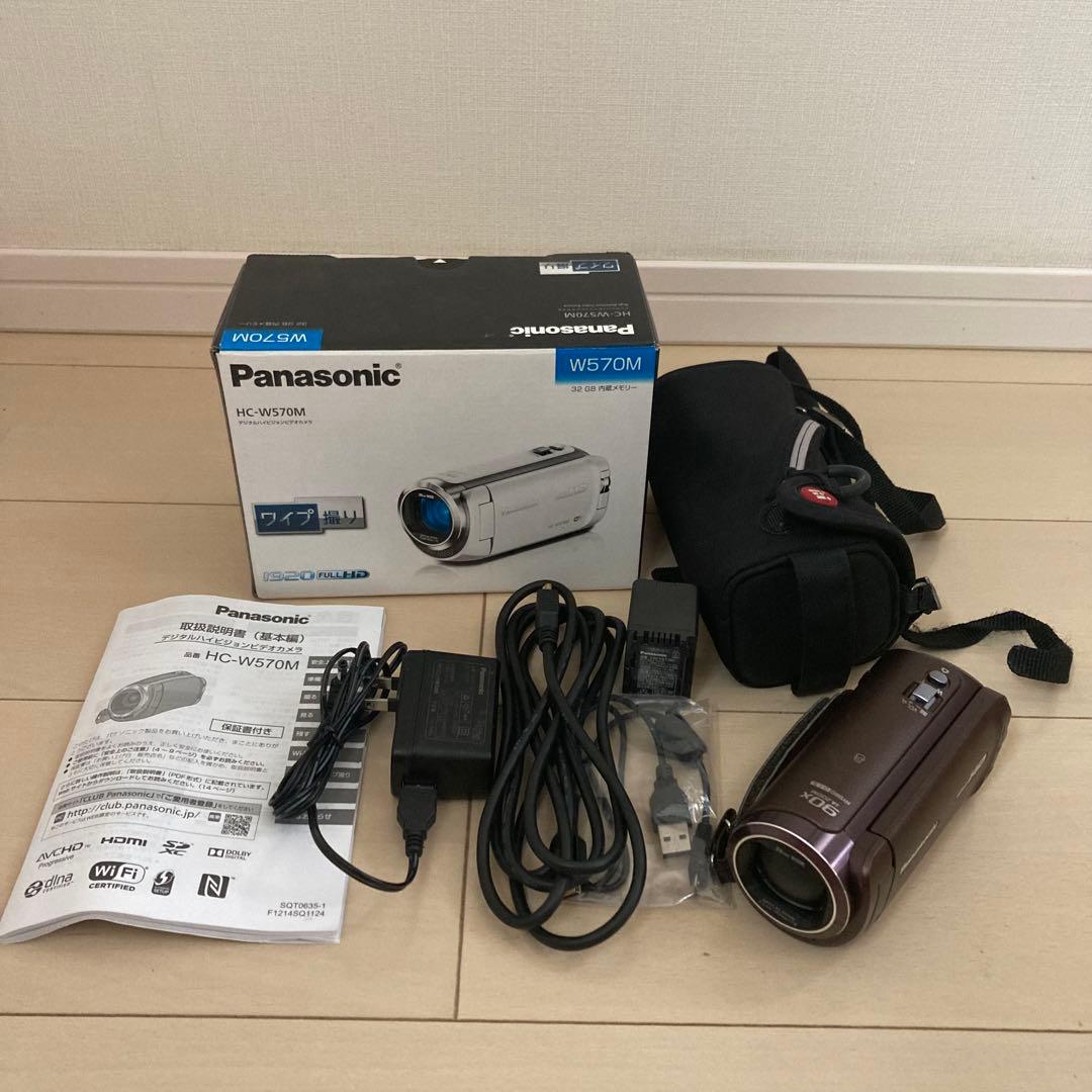 Panasonic HC-W570M ビデオカメラ セット 概要 デジタルハイビジョンビデオカメラ HC-W570M | デジタルビデオ