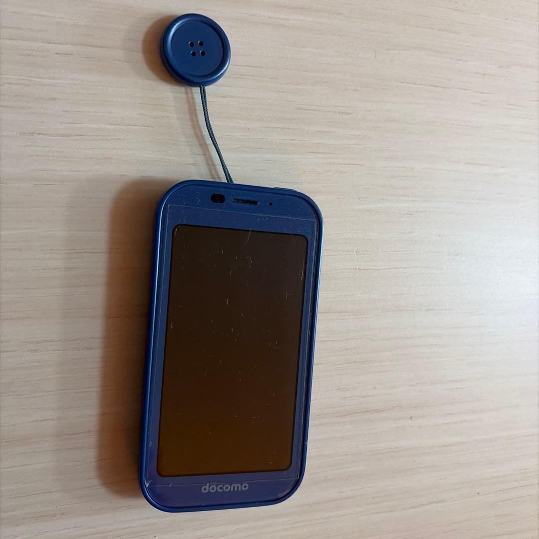 docomo キッズ携帯電話 SH-03M 青 ブルー カバー 箱 説明書 - メルカリ