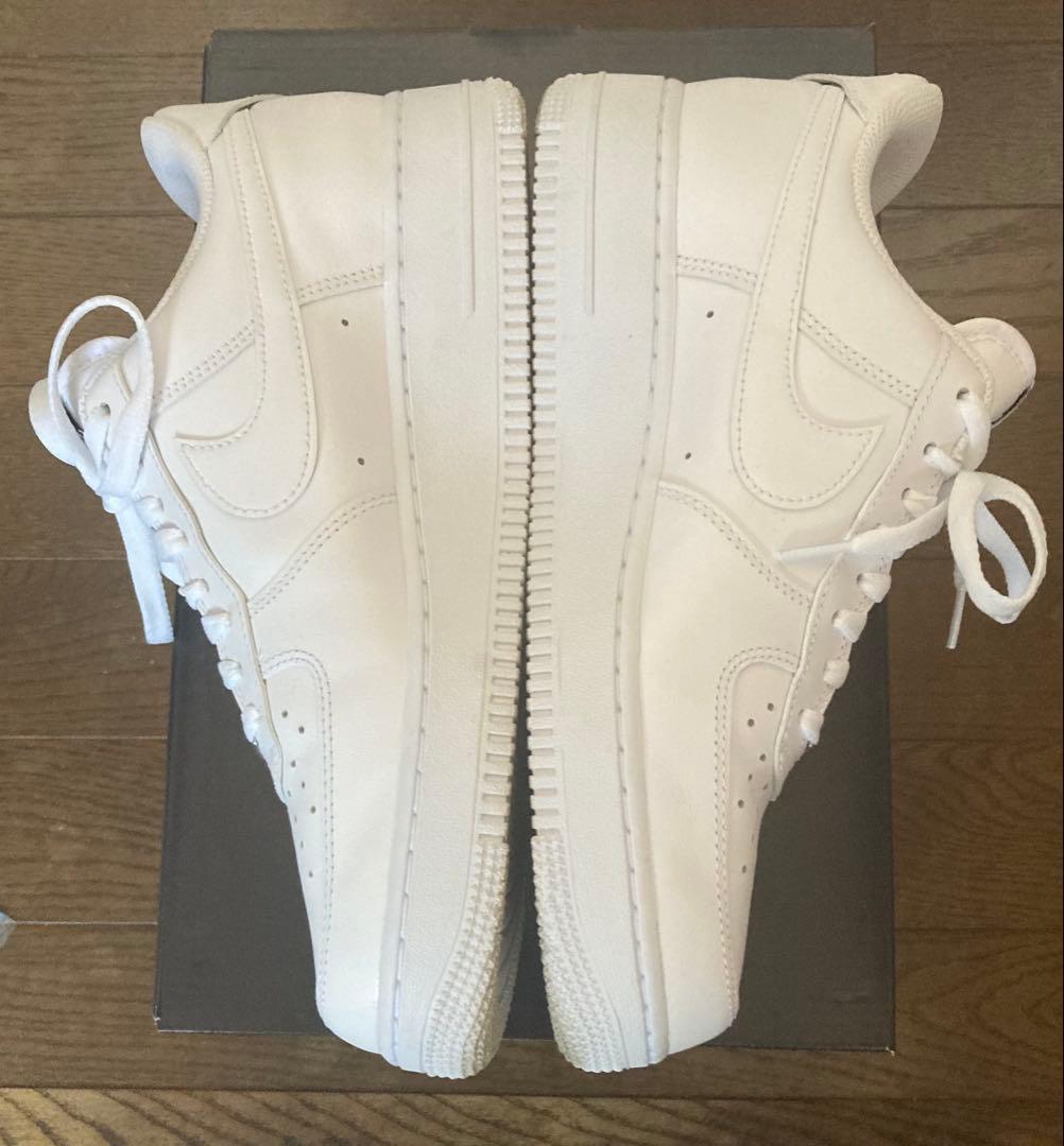 ナイキ エアフォース1 イージーオン 27cm オールホワイト - メルカリ