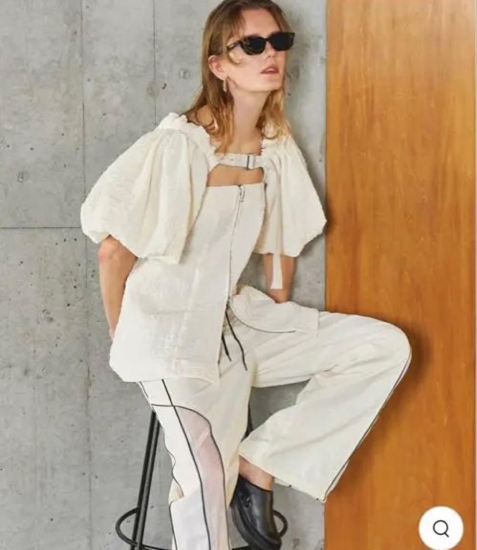 新品♡タグつき♡MaisonSpecialスペシャルホワイトパフスリーブトップス MAISON SPECIAL（メゾンスペシャル） ブラウス シャツ レディース