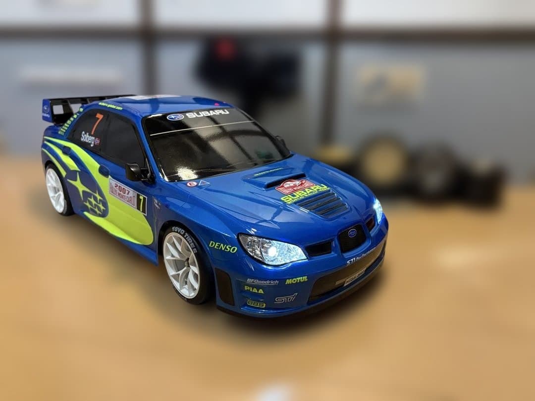 タミヤ TT-02 スバルインプレッサ タミヤTT-02【ボディ編】#2 スバル インプレッサ モンテカルロ'99
