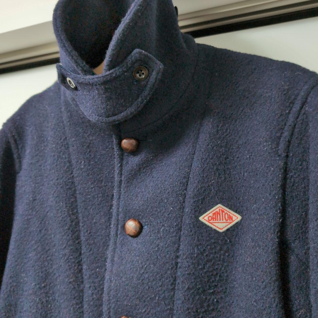 DANTON ダントン ウールモッサコート ピーコート 40 Mサイズ相当