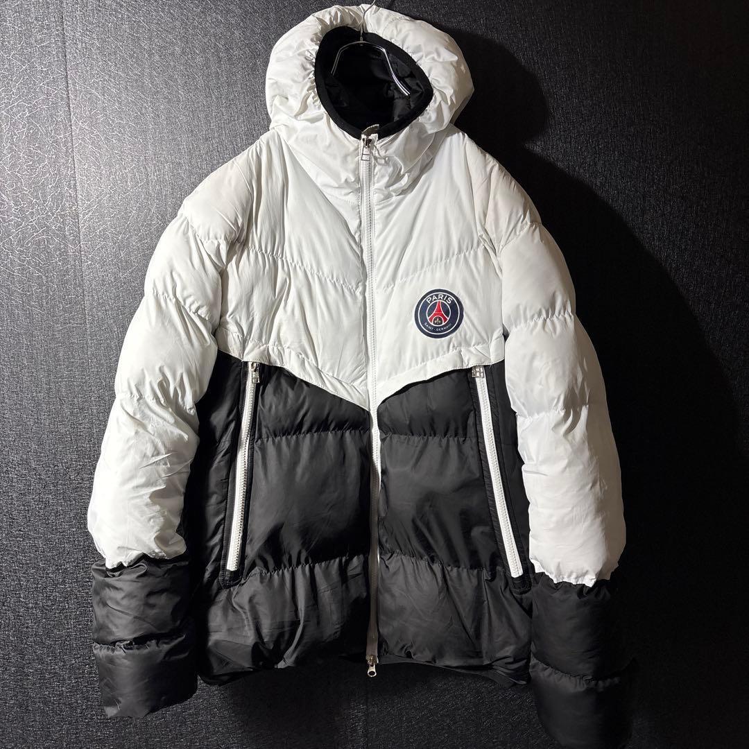 ☆パリサンジェルマン】古着 メンズ アウター ダウンジャケット 白 XL