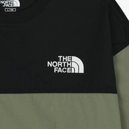 韓国 ノースフェイス ALBANY EX CREWNECK ロンT カーキ L - メルカリ