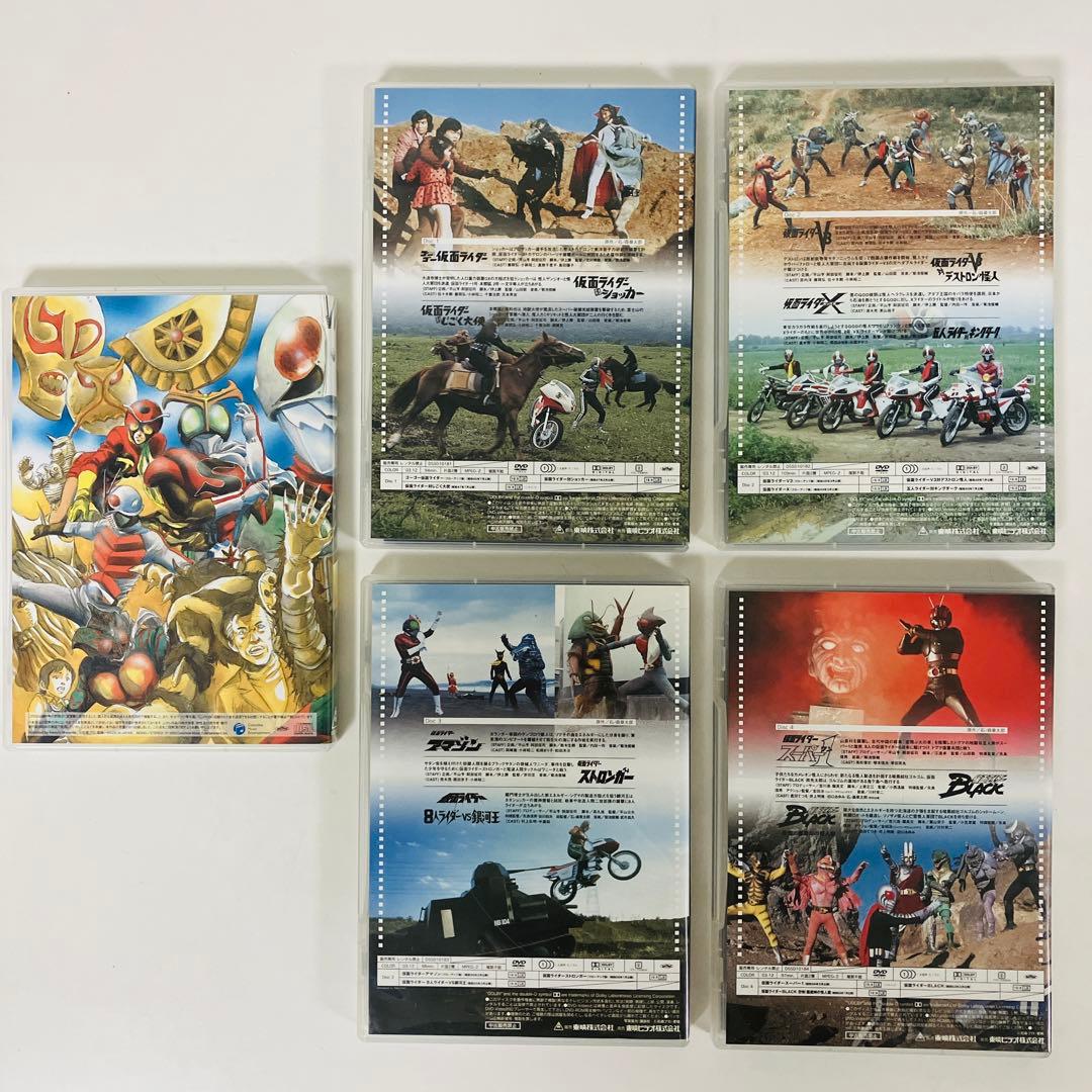 仮面ライダー THE MOVIE BOX 初回限定生産 4枚組 DVD - メルカリ