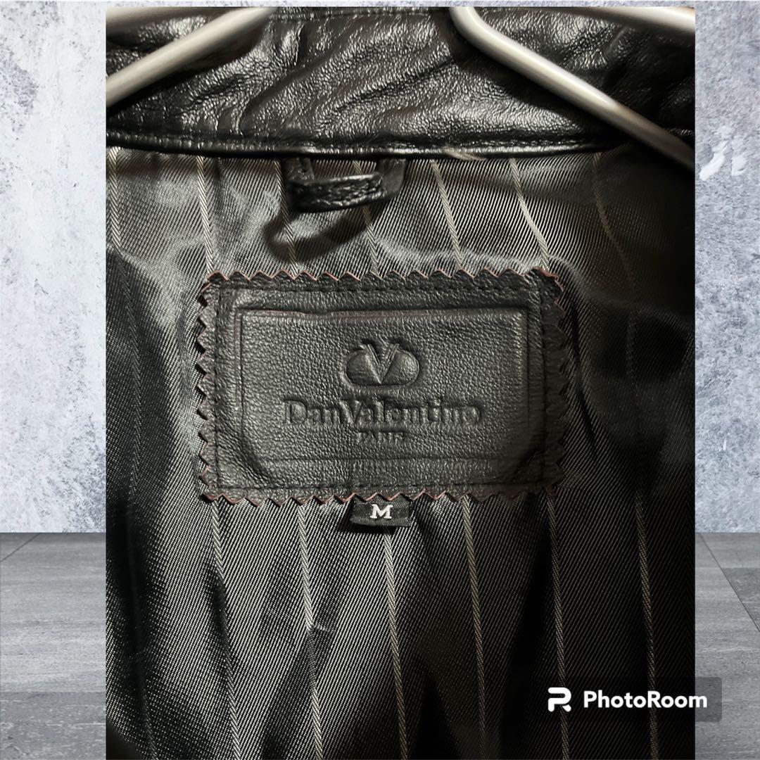 Dan Valentino メンズ レザージャケット 豚革 Mサイズ - メルカリ