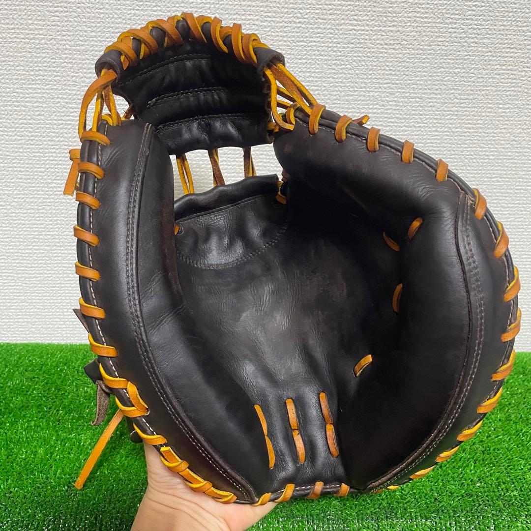 プロステイタス　硬式　キャッチャーミット 高校野球対応カラー　ブラウン ゼット（ZETT） キャッチャーミット 硬式キャッチャーミット
