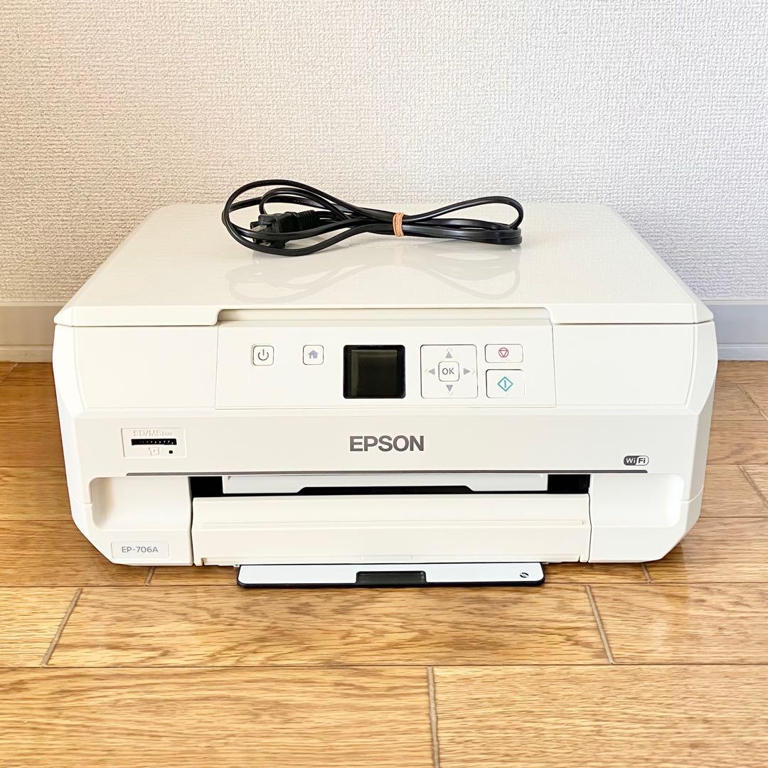 ジャンク品】 EPSON EP706A インクジェットプリンター 箱付き - メルカリ