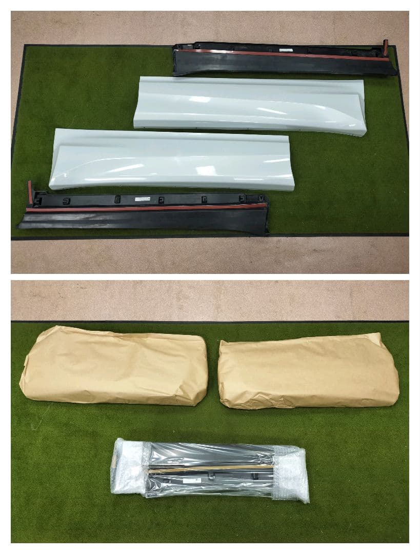 カローラクロス　モデリスタ　サイドスカート新品と中古　左右一式　カラー089 2026年最新】Yahoo!オークション -カローラクロス モデリスタ サイドの