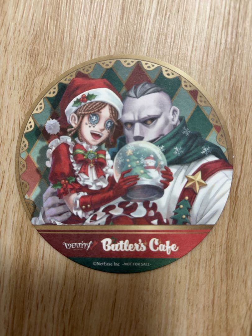 第五人格カフェ 特典 コースター 庭師 復讐者 クリスマス - メルカリ