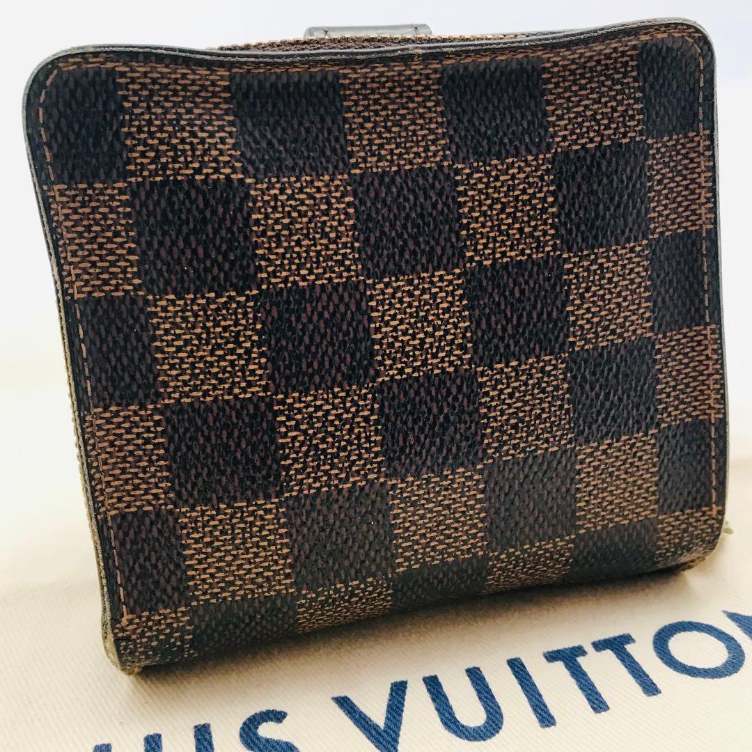 ルイ ヴィトン ダミエ コンパクトジップ 財布 - メルカリ