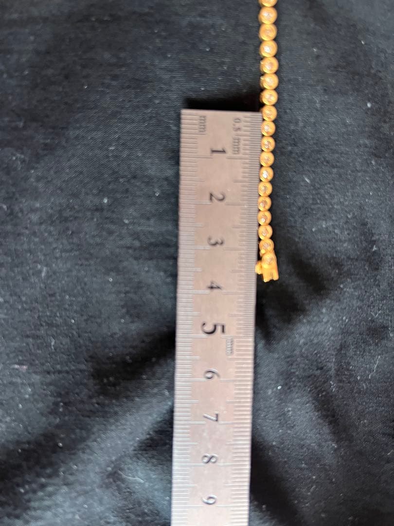 k18 テニスブレスレット　ダイヤ　7.92〜7.95g 1.0カラット