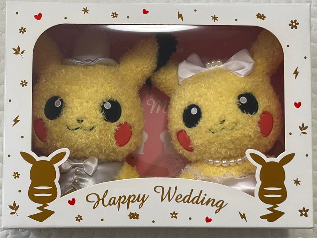 ピカチュウ ウェディング ぬいぐるみ ポケモン - メルカリ