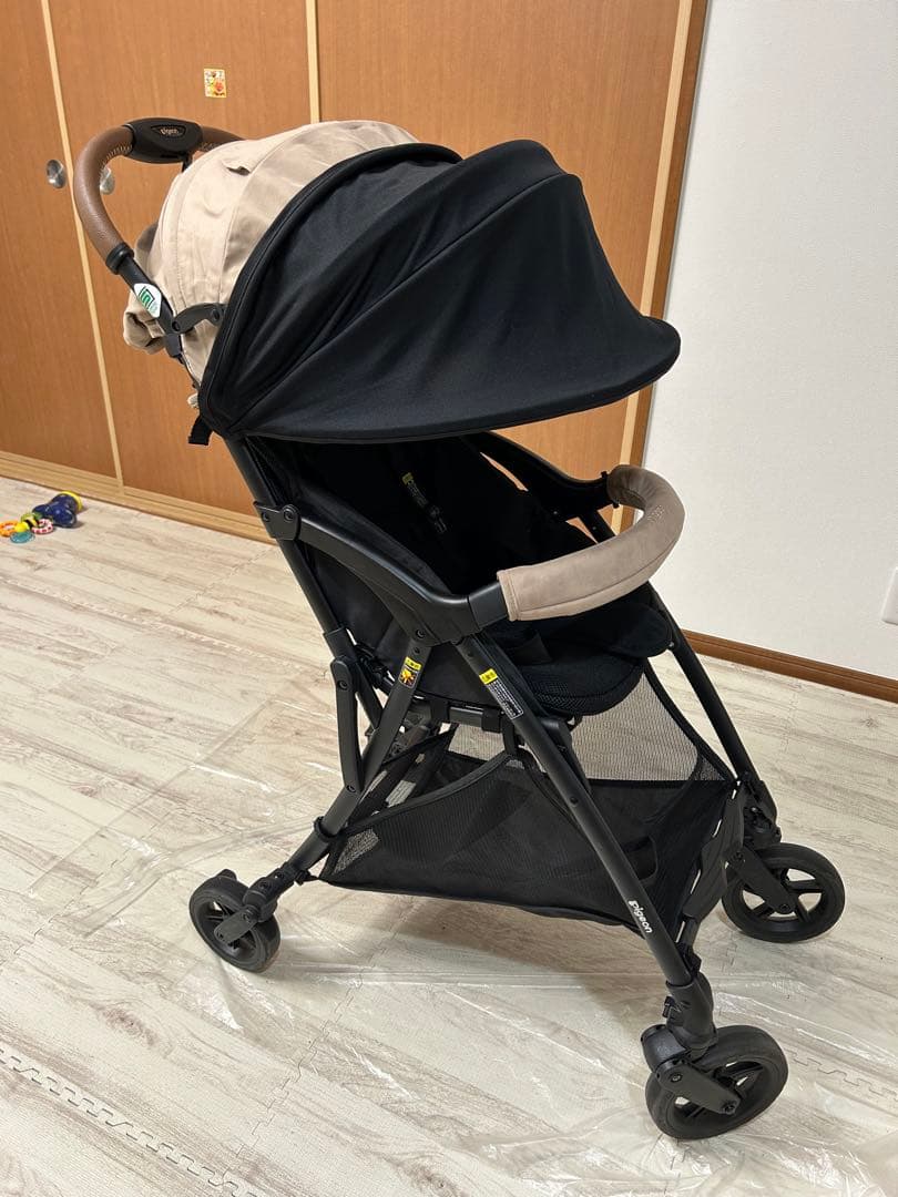 【ピジョン】ビングルBB4 ベージュ(アカチャンホンポ限定)サンシェード付 Bingle BB4（ビングル BB4） ベージュ(アカチャンホンポ限定カラー