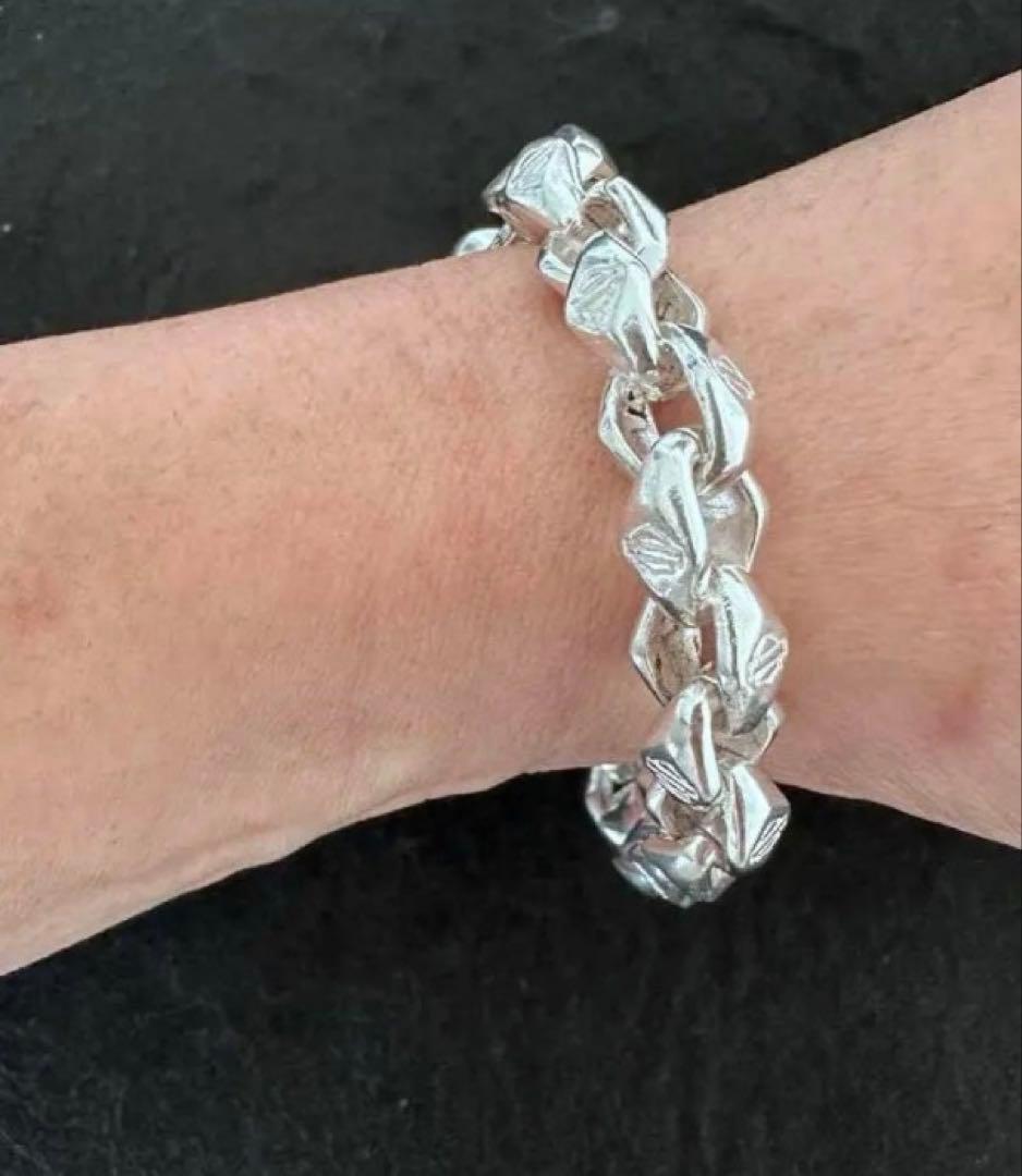 ハーレー・ダビッドソン シルバー925チェーンブレスレット - メルカリ