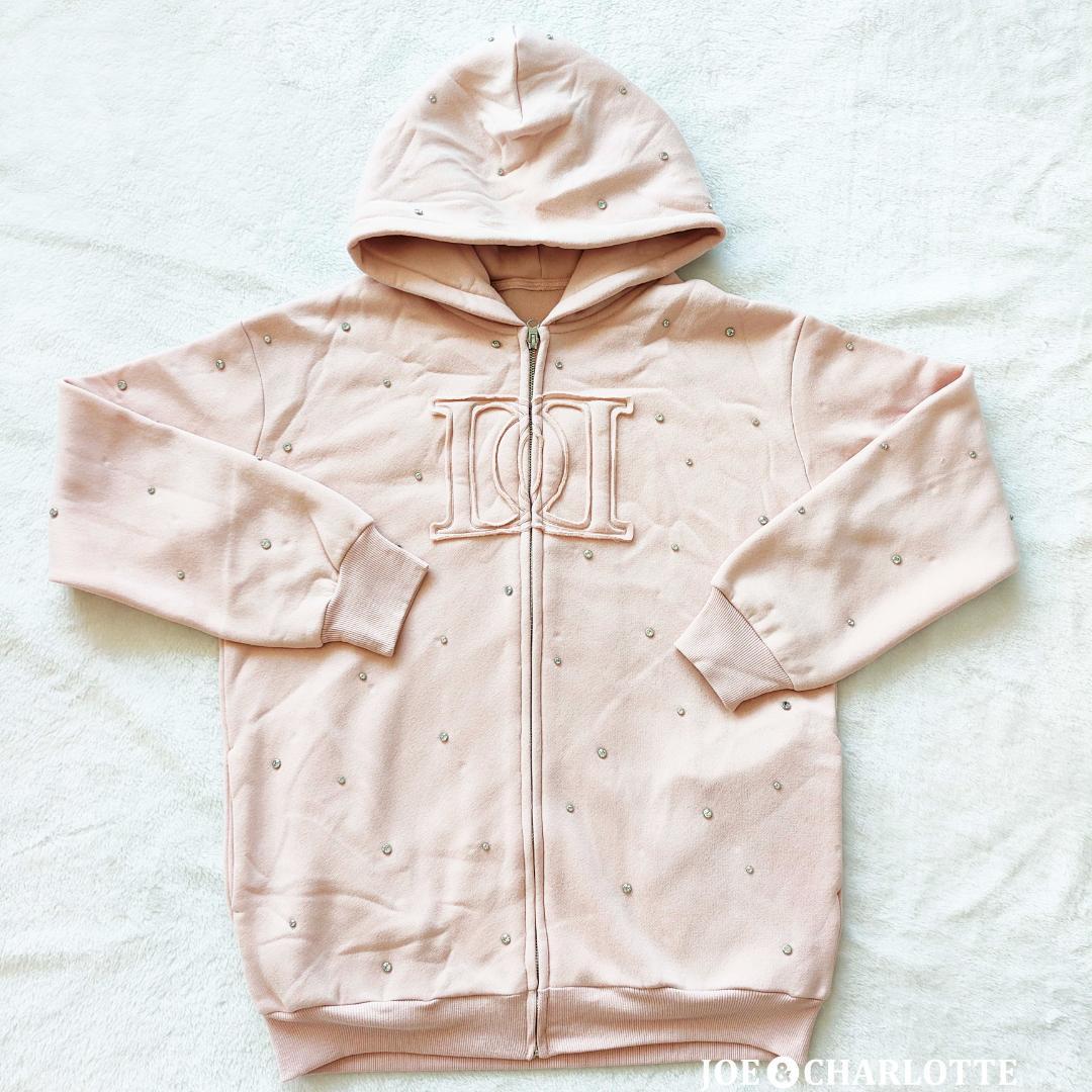 ダーリッチ darich DDロゴビジュージップパーカー ピンク PNK - メルカリ