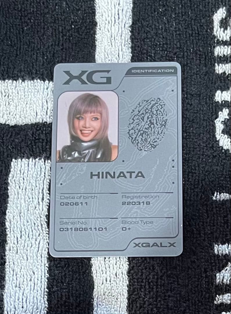 XG ヒナタ IDカード - メルカリ