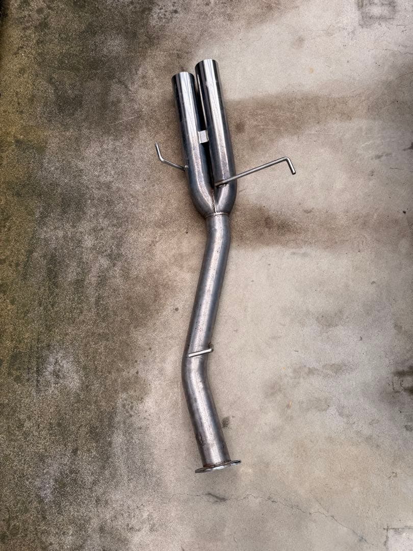 サムライパワー デュアルマフラー JZX100用 直管デュアルマフラー ターボ用 直管デュアル出しマフラー