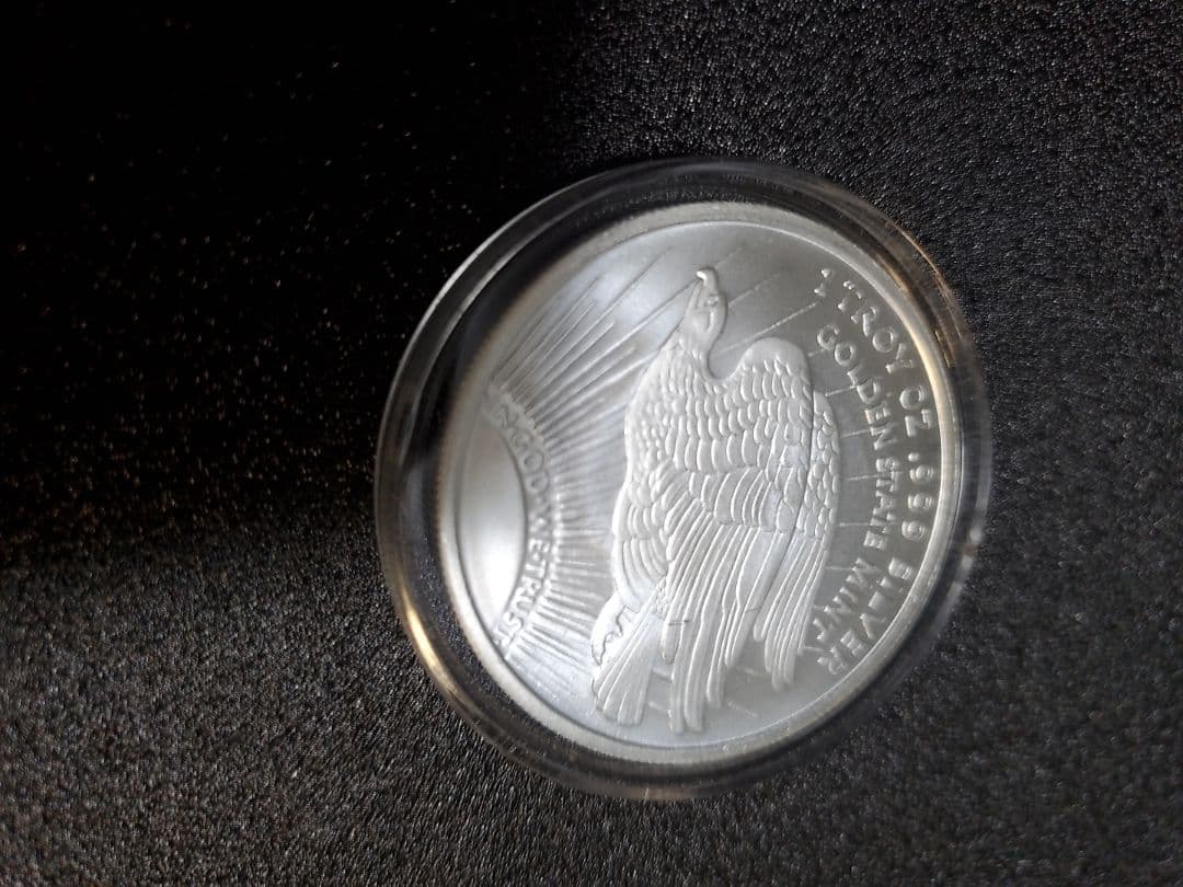 メ*り様 「セント•ゴーデンス」純銀1オンスメダル K107679262