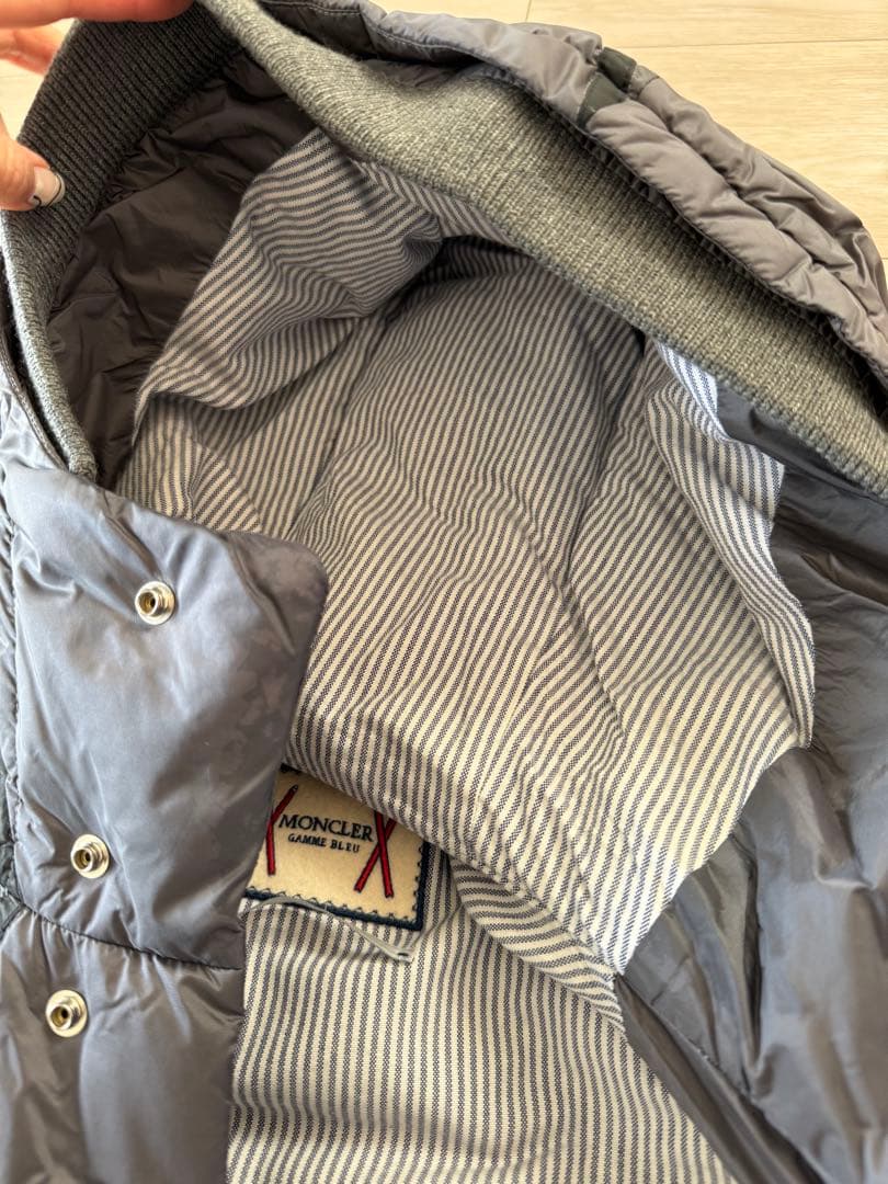 LVMH homme様専用※モンクレール ガム・ブルー ロングダウンコート