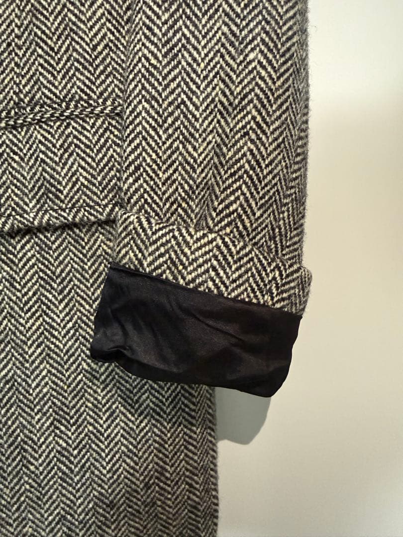 DENIM&SUPPLY】ヘリンボーンチェスターコート - メルカリ