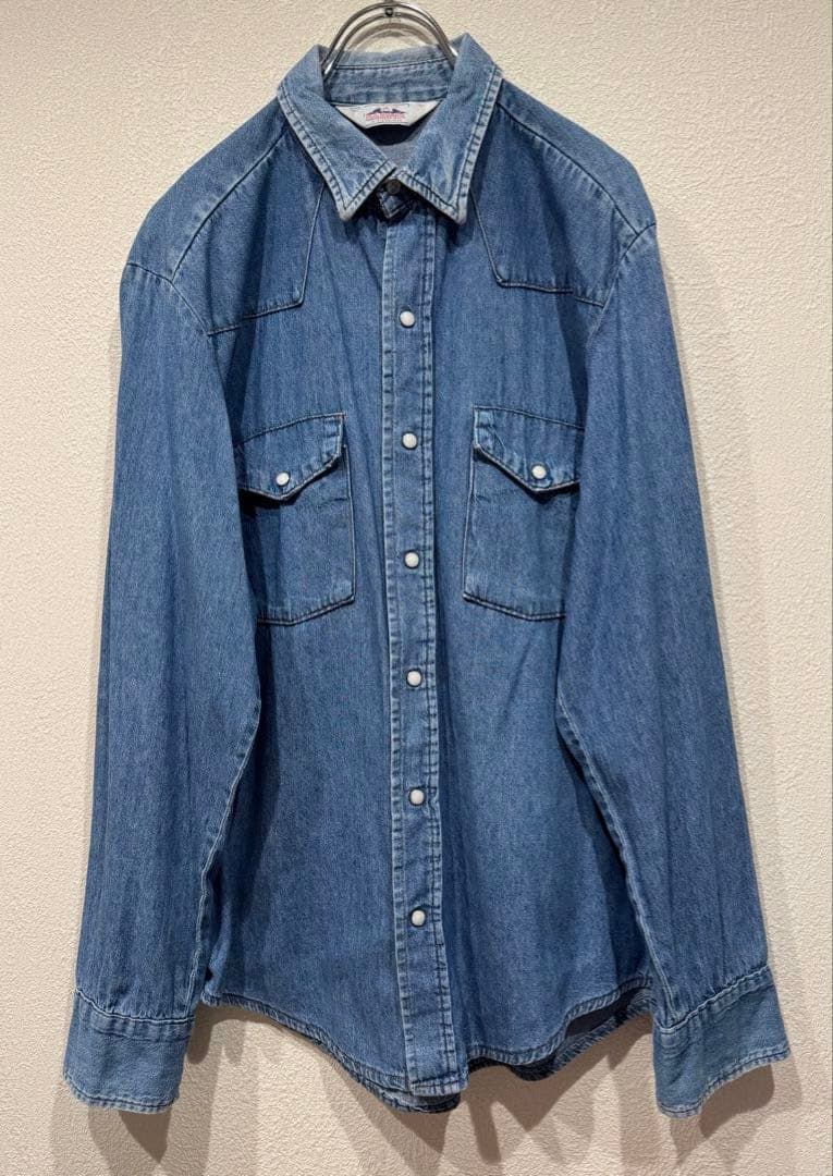USA製 80sDAKOTA BY FIVE BROTHER デニムシャツ - トップス送料 無料