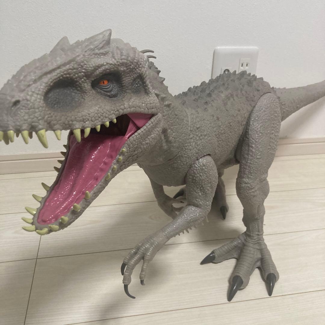 マテル スーパービッグ インドミナスレックス ジュラシックワールド ジュラシック・ワールド スーパービッグ！インドミナス・レックス｜の