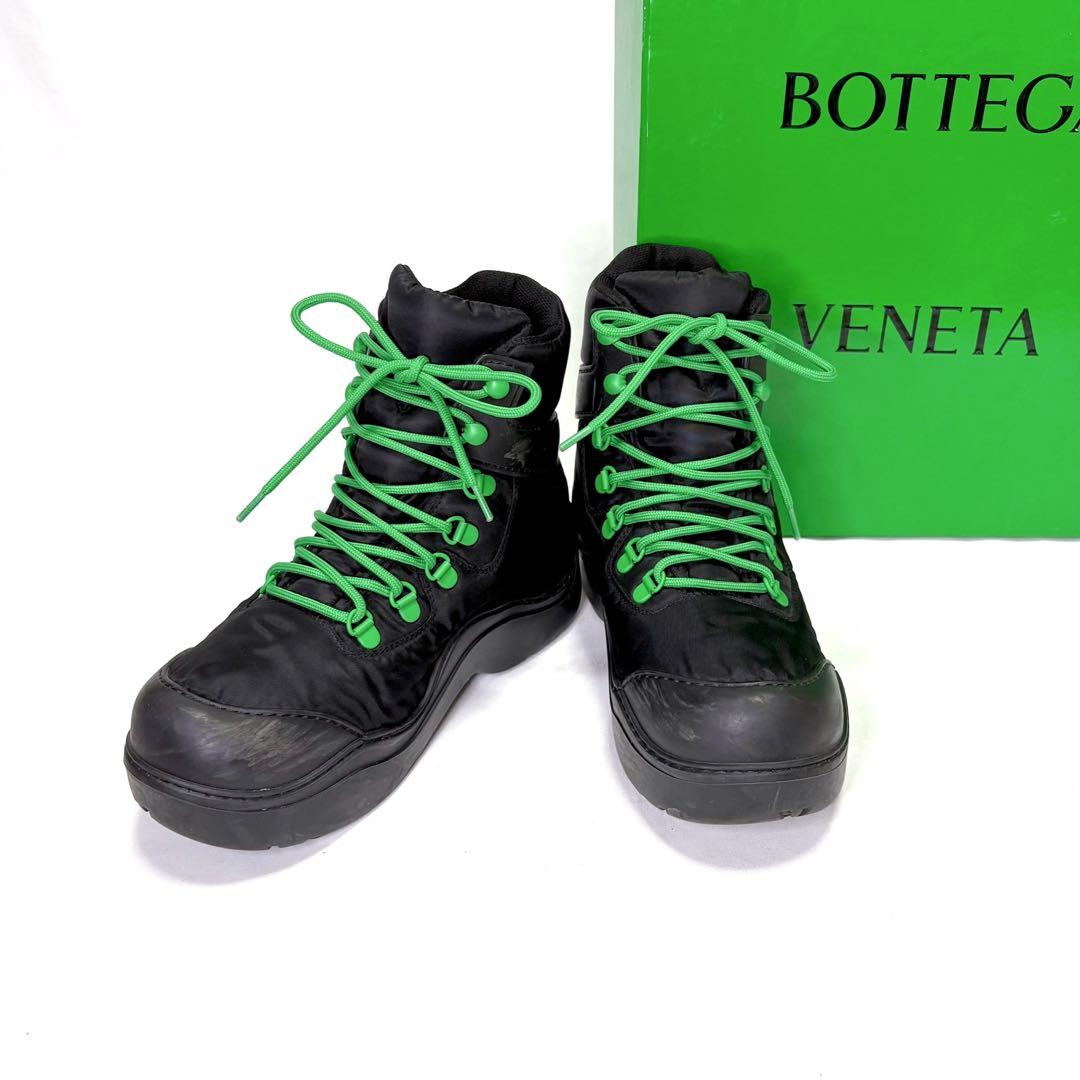 ボッテガヴェネタ パドルボンバー レースアップブーツ 24cm 37サイズ