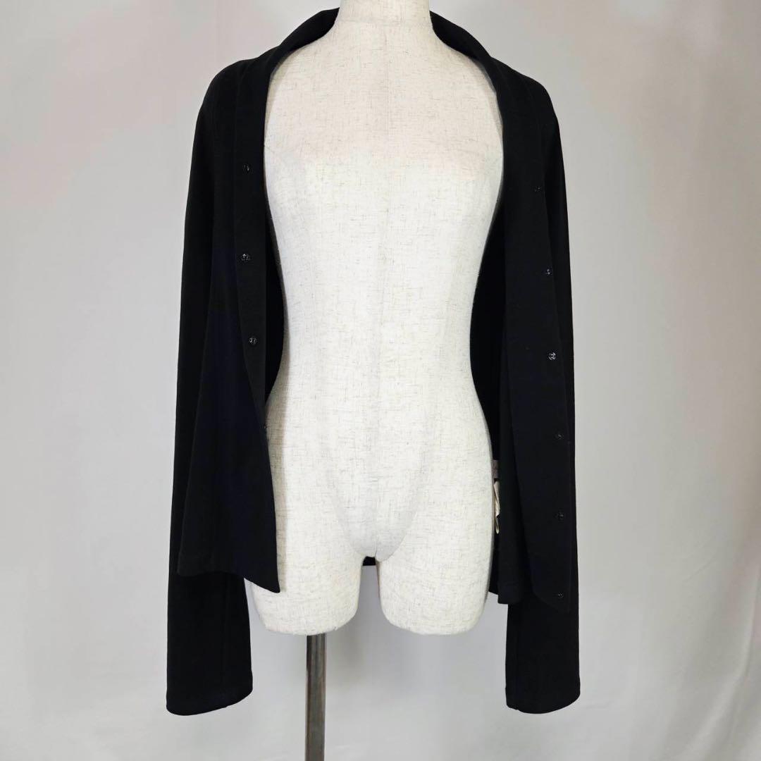 YOHJI YAMAMOTO ヨウジヤマモト 黒 カーディガン 2 1584