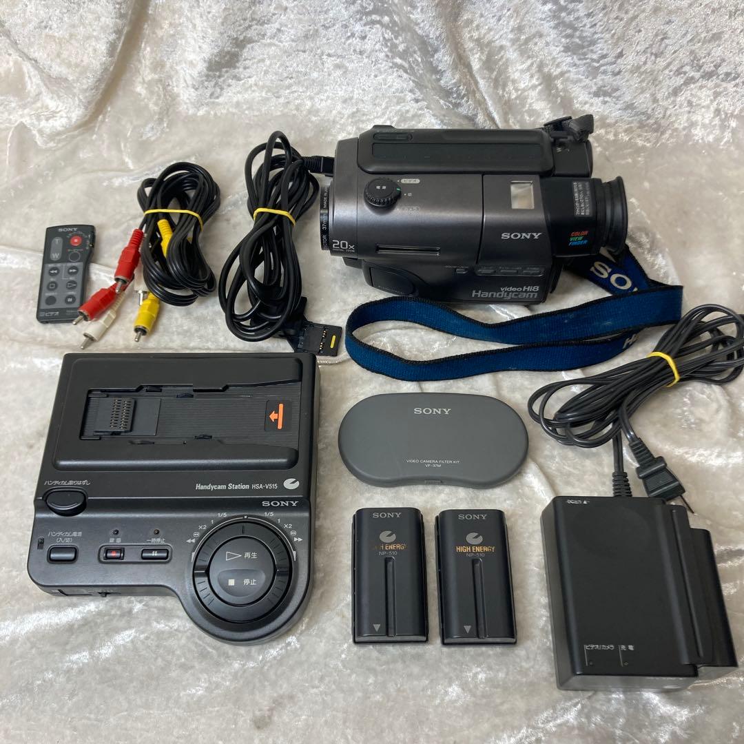 Sony Handycam 8ミリビデオカメラ Hi8 CCD-TR11 - メルカリ