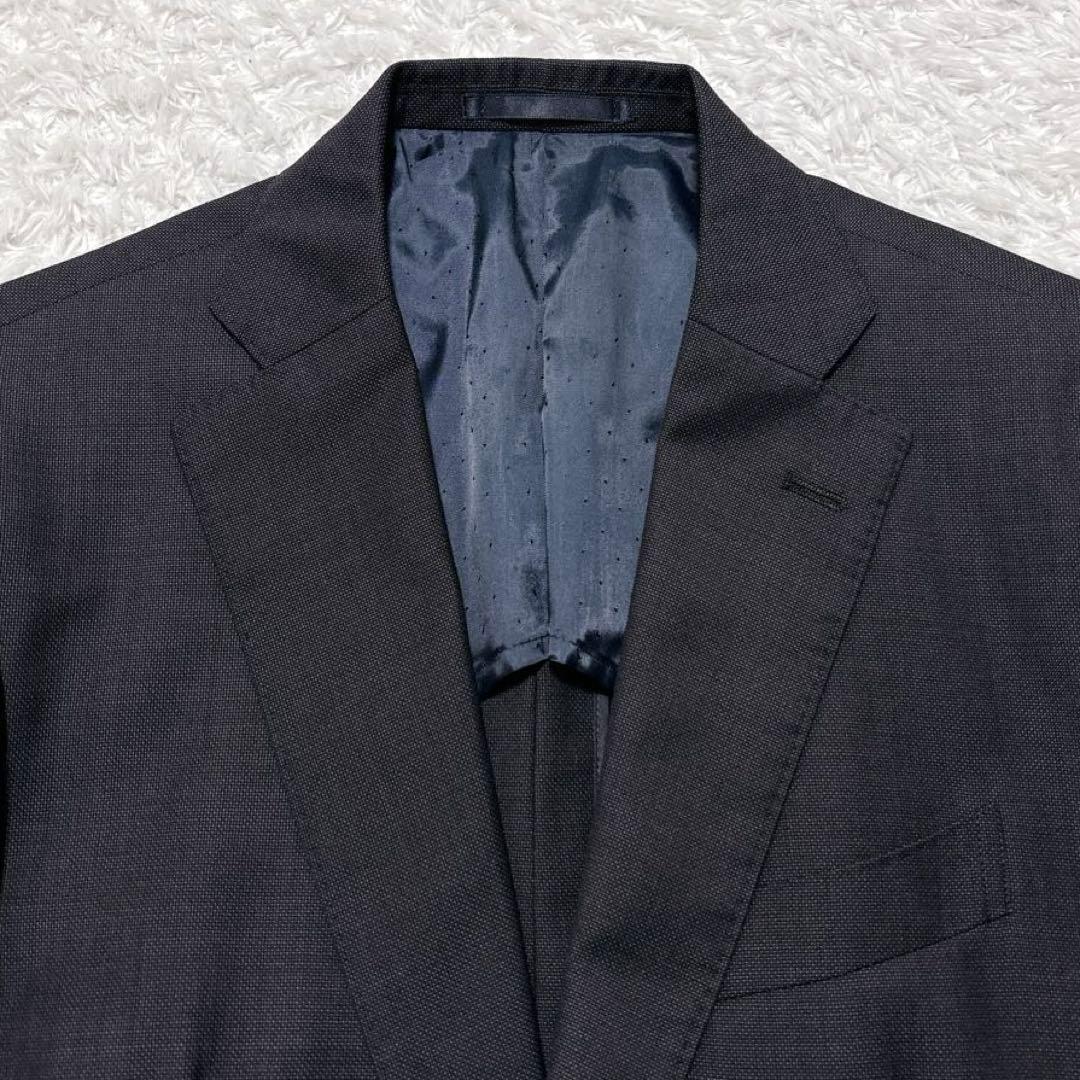 フィンテス 3ピース スーツ セットアップ Super110's 黒 A6 L - メルカリ