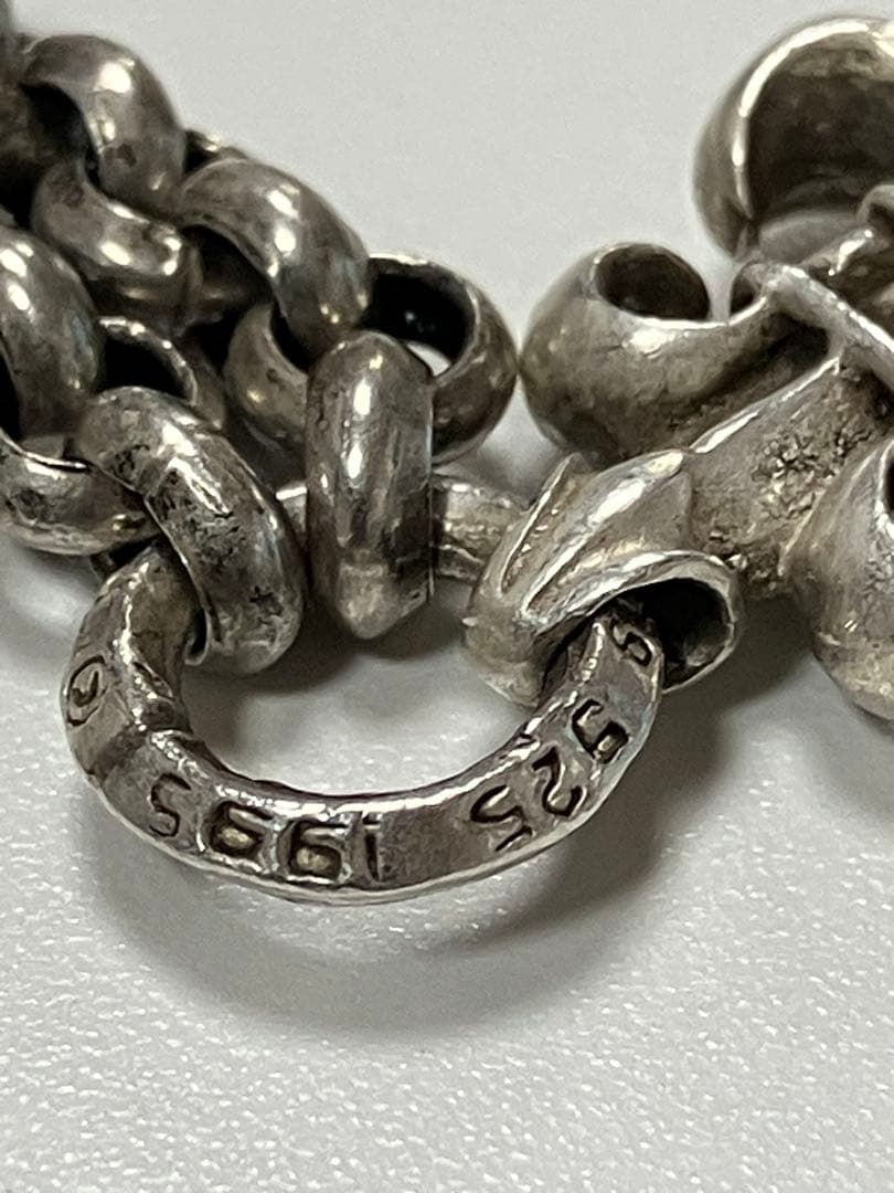 クロムハーツ シルバー フルール・ド・リス ネックレス インボイス無し