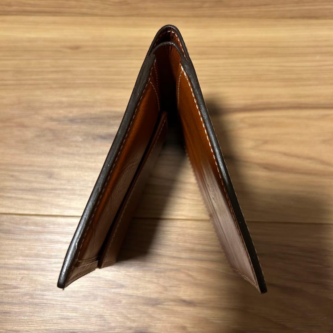 K.t.Lewiston 二つ折り財布　シェルコードバン　ナチュラル