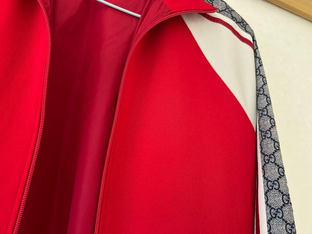 GUCCI GGスリーブ トラックジャケット xs