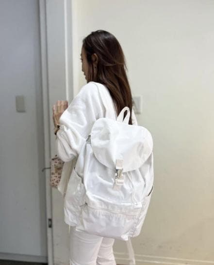 レスポートサック 神崎恵 ホワイト リュック バックパック - メルカリ