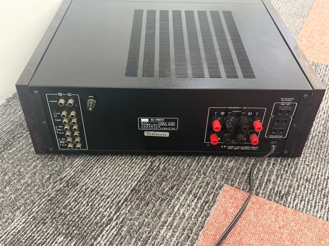 SANSUI AU-D607X プリメインアンプ サンスイ オーディオアンプ - メルカリ