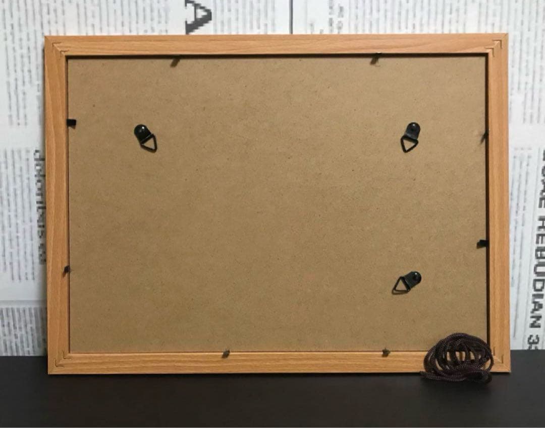 女優画16 額装品 額縁寸法34cm×25cm ペン画 カラー着色 定款付き