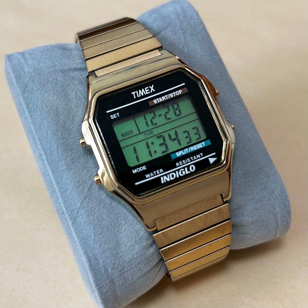 激レア 1997年製 TIMEX タイメックス クラシックデジタル ヴィンテージ タイメックス「クラシック・デジタル」の'80年代顔が誕生｜雑誌Begin