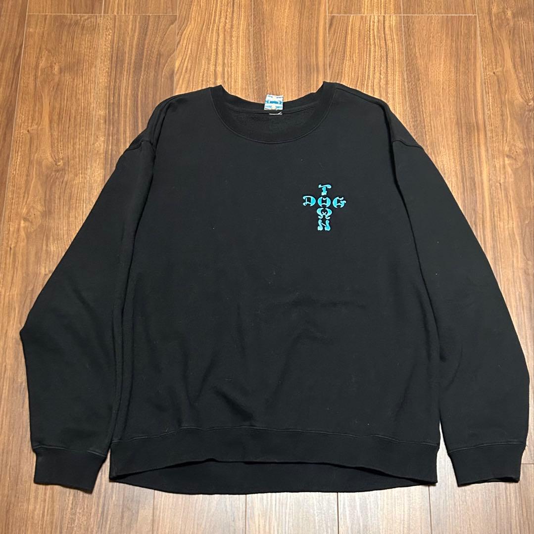 dogtown　古着　ブラック スウェット トレーナー　スケートブランド 90s DOG TOWN sweat | What'z up