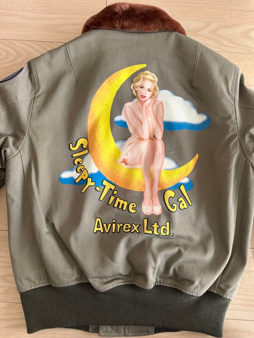 新品未使用タグ付き AVIREX B-15A Sleepy Time Gal - メルカリ