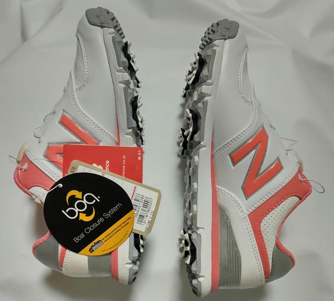 《未使用》ニューバランスゴルフシューズ ボア WGB574WCレディース タグ付