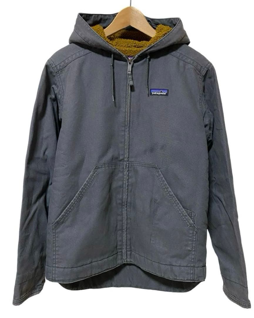 パタゴニア ラインド キャンバスフーディ グレー S - メルカリ