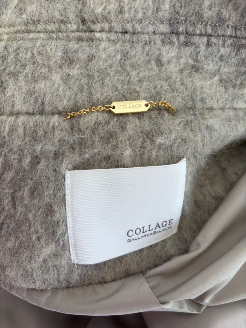 24時間限定SALE】コラージュ ガリャルダガランテ シャギーPコート