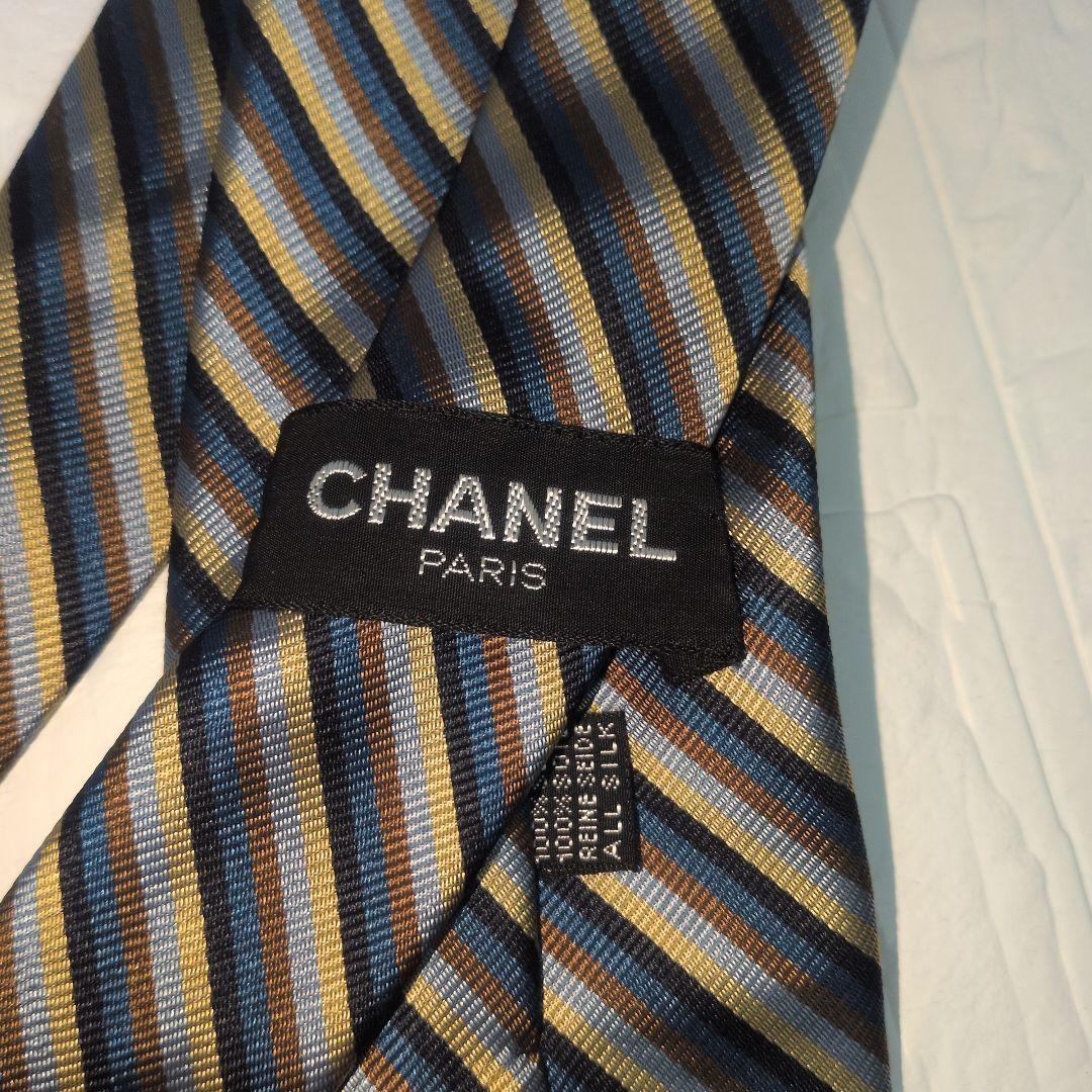 CHANEL シャネル シルク製 ネクタイ - メルカリ