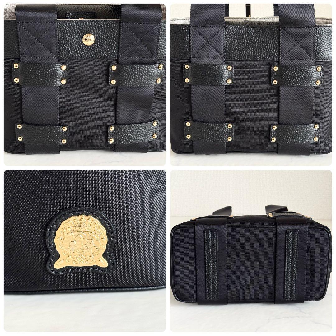 新品タグ付 近年モデル A.D.M.J デイリートートバッグ スタッズ 牛革